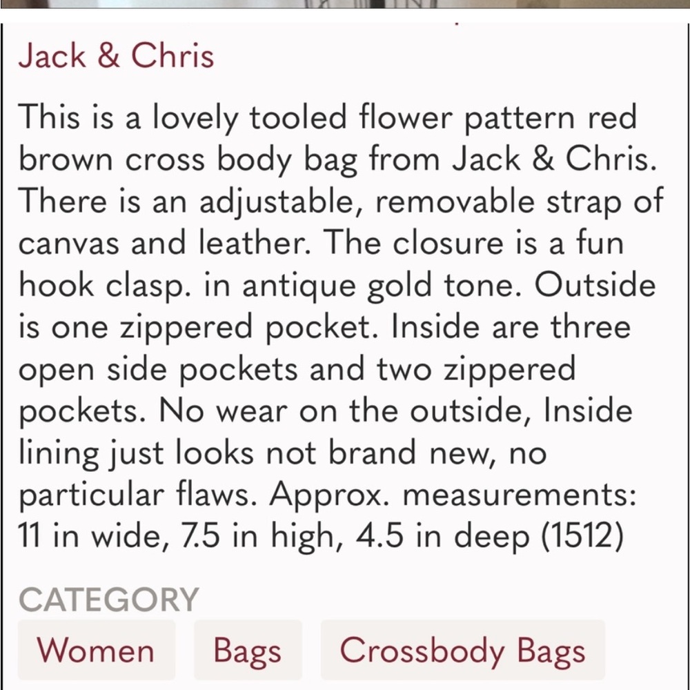 Jack & Chris Tooled Leather Purse - Picture 8 of 8